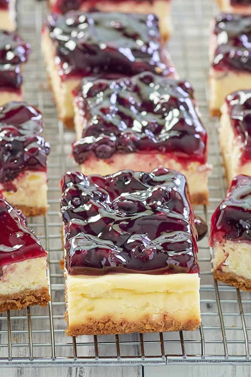 Easy Blueberry Cheesecake Bars: The Ultimate Make-Ahead Dessert